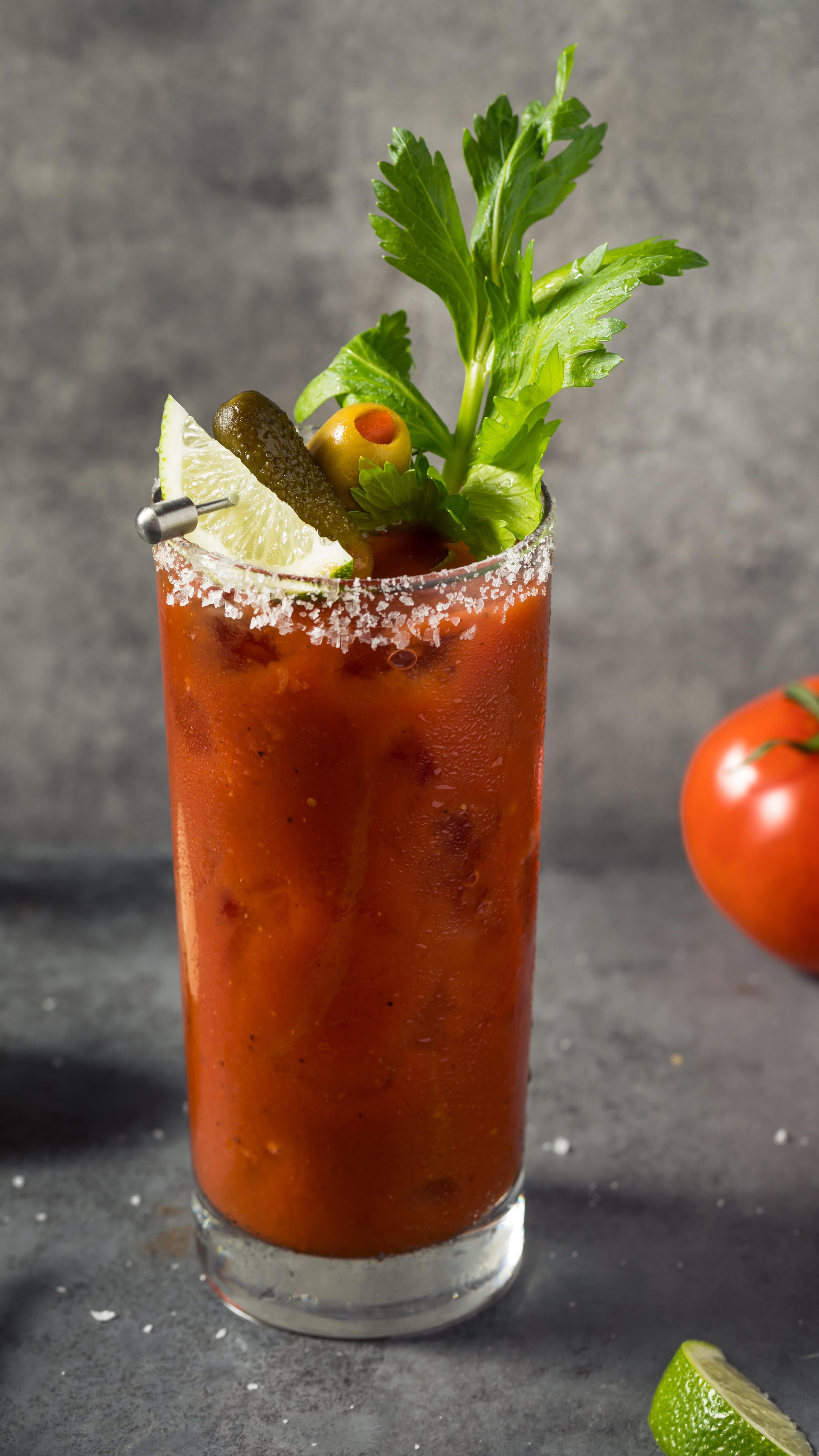 Spice up your next brunch with a Bloody Maria cocktail!

Ingredients:

1 1/2 oz. Tequila
1 1/2 oz. Bloody Maria mix**
 1/2 oz. Tomato Juice
  1/2 oz. Lemon Juice
 Celery stalk and lemon for garnish

**Bloody Maria Mix:
2 Tbsp. Black Pepper
2 Tbsp. Dijon Mustard
1 1/2 Cups Worcestershire Sauce
(Can you say “Worcestershire Sauce”?)
2 Tbsp. Horseradish
2 Tbsp. Celery Salt
1/8 Cup Maple Syrup
1 Tbsp. Smoked Paprika
1/2 Cup Cholula Hot Sauce
(Blend all ingredients)