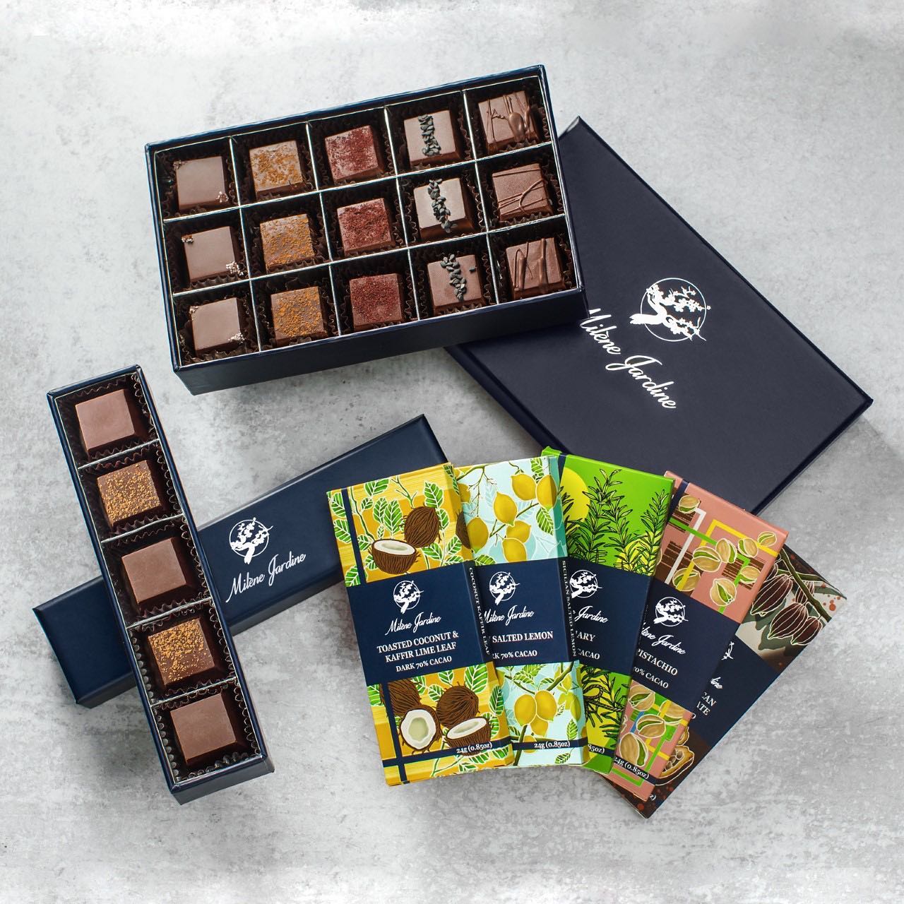 Female-owned and made-by-hand in in New York City, Milène Jardine Chocolatier offers bespoke, international chocolate inspired by her personal mantra: Live by Love. After exploring over 35 countries and meeting inspirational people every step of the way, Milène believes in the healing power of food, of connection, and of love.

A favorite of Hillary Clinton and Warren Buffet, each piece contains the finest natural ingredients: ethically sourced dark chocolate along with exotic herbs and spices that heal and soothe the body.

This month ELITE members enjoy 15% off these artisanal confections. DM us for the exclusive code!

#milene#milenejardine#chocolatier#chocolates#truffles#chocolate#truffle#sweets#dessert